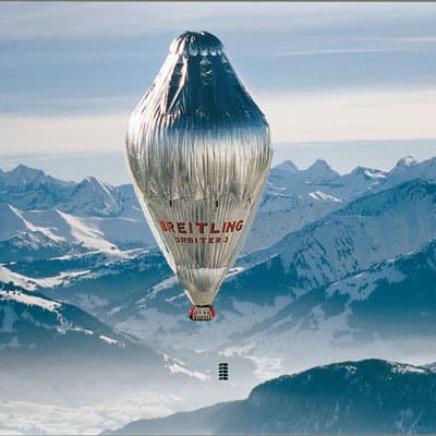 Breitling снова поднимает в воздух воздушный шар