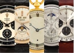 Топ-лоты мартовского аукциона Antiquorum