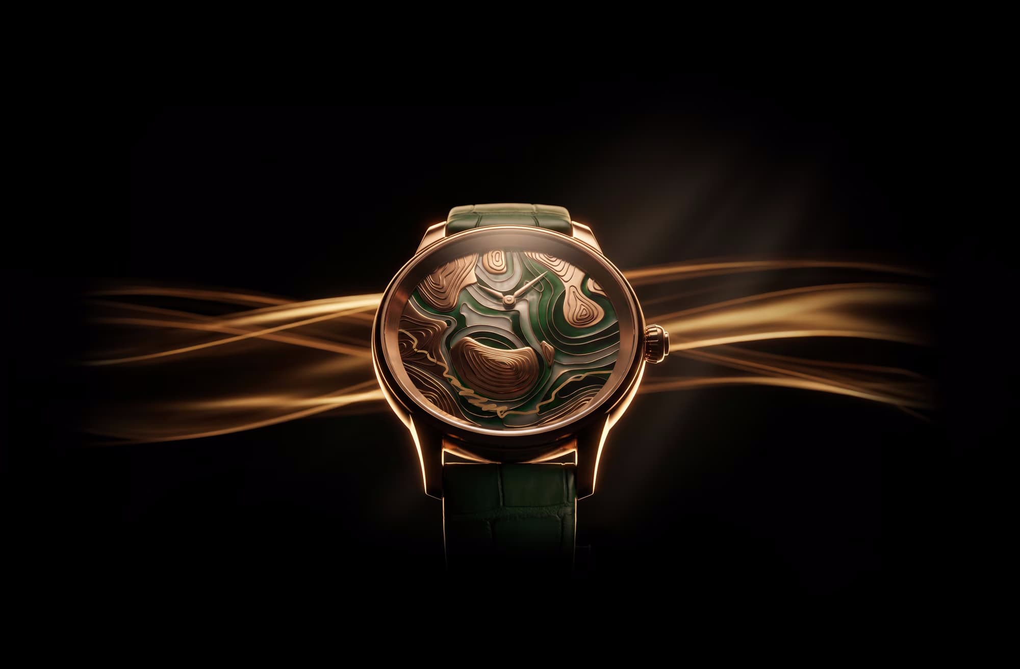 Jaquet Droz Petite Heure Minute Red Gold - Golden Road
