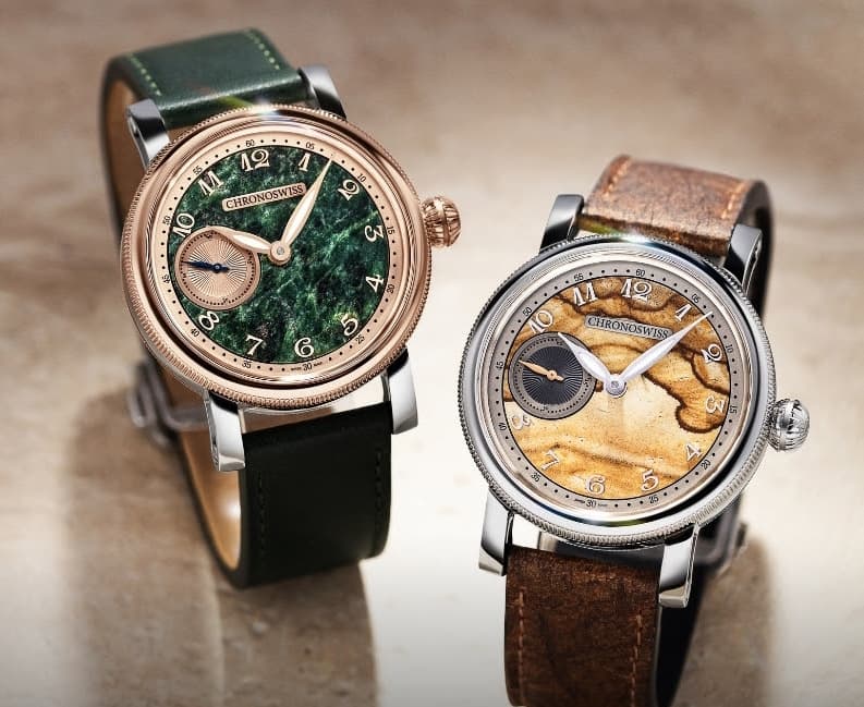 Chronoswiss Small Second Serpentine и Small Second Jasper