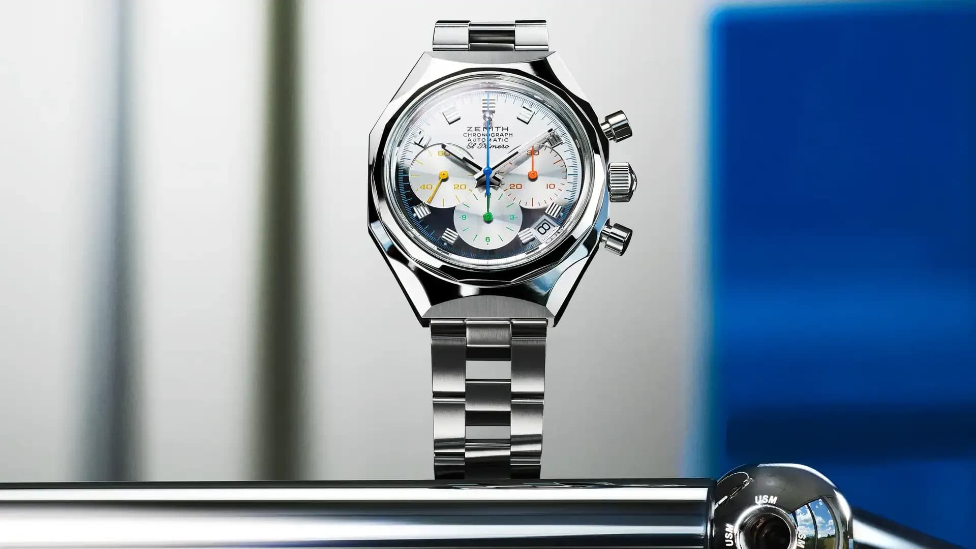 Зеркальный DEFY Chronograph в цветах USM