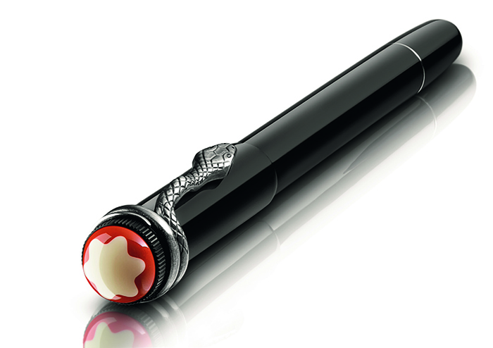 Перо Montblanc Heritage Collection Rouge & Noir Special Edition