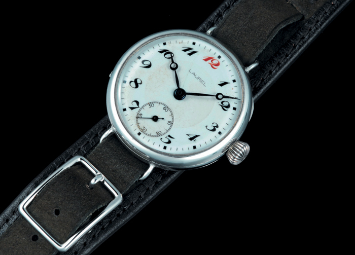 японские наручные часы Laurel 1913 год