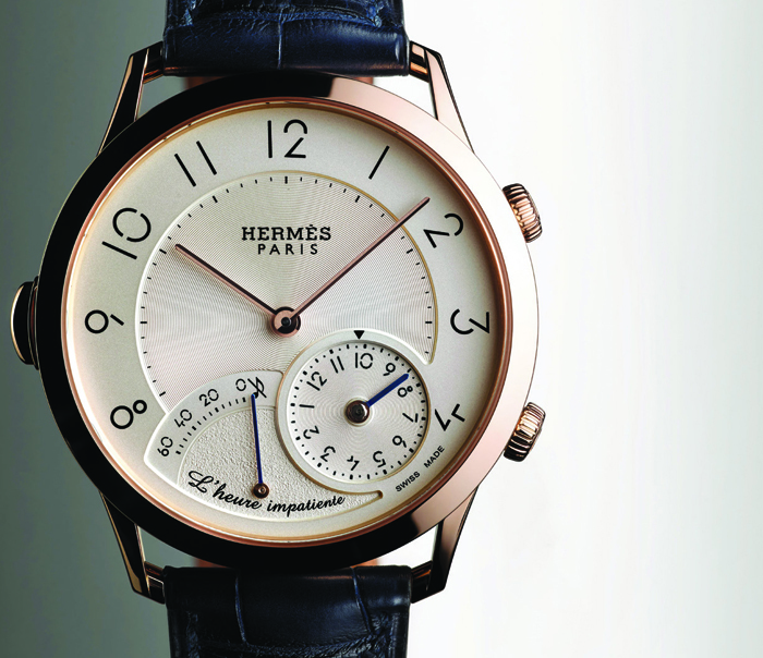 Часы Hermes Slim d’Hermes L’heure Impatiente
