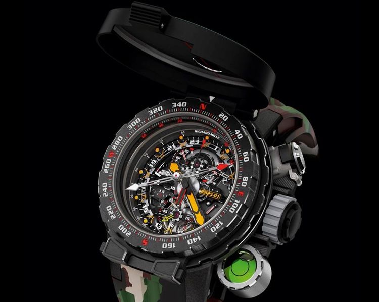 Часы Richard Mille RM 25-01 Tourbillon Adventure Sylvester Stallone