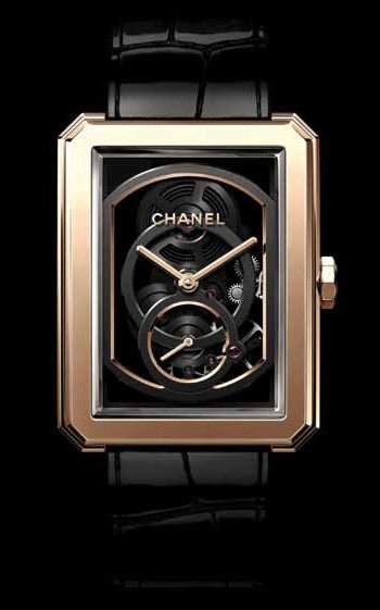 Часы Chanel Boy.Friend Skeleton