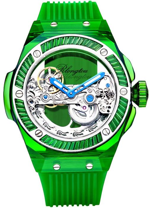 Часы Rlongtou Green Crystal
