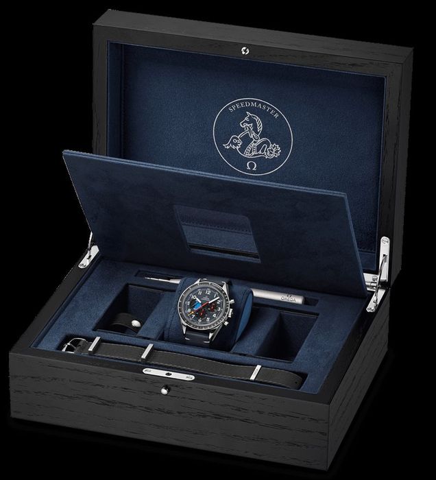 Часы Omega Moonwatch Anniversary Limited Series 10th anniversary HODINKEE