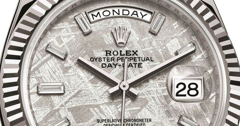Часы Rolex Oyster Perpetual Day-Date Meteorite Dial