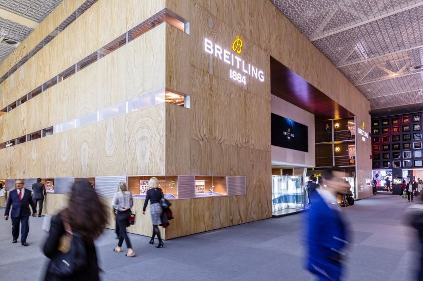 Стенд Breitling на BaselWorld