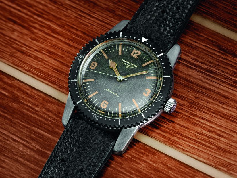Часы Longines Skin Diver Watch 1959 года