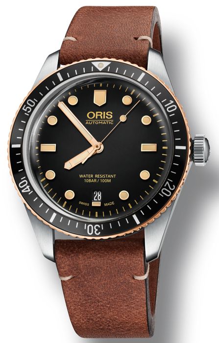 Часы Oris Divers Sixty-Five Bronze Bezel