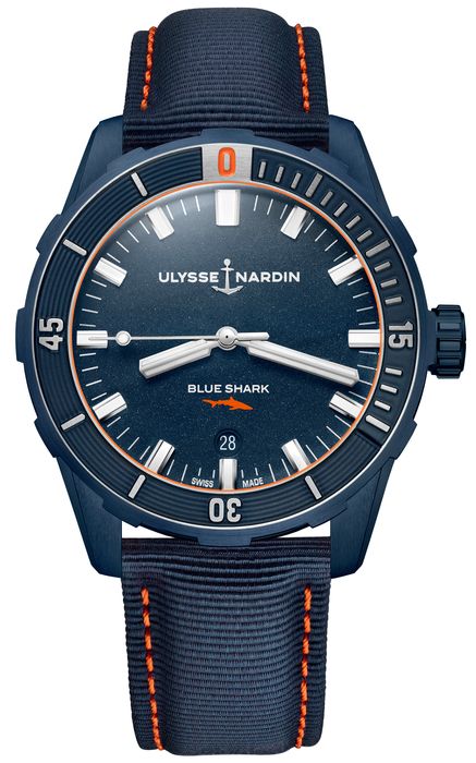 Часы Ulysse Nardin Diver Blue Shark Limited Edition 