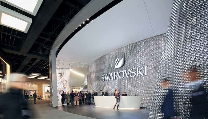 Павильон Swarovski на BaselWorld