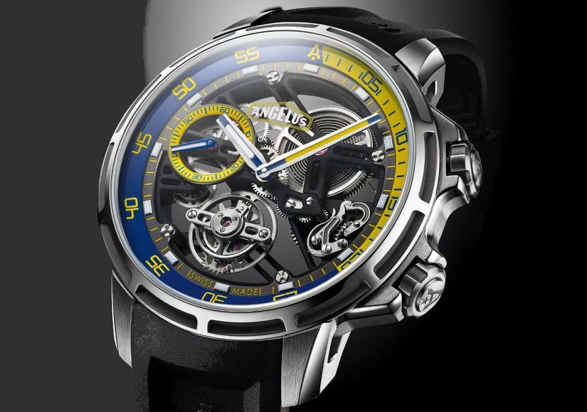 Часы Angelus U50 Diver Tourbillon
