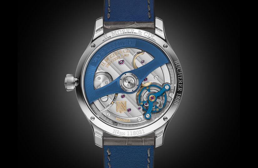 Часы H. Moser & Cie. Endeavour Diamonds Bucherer Blue Edition