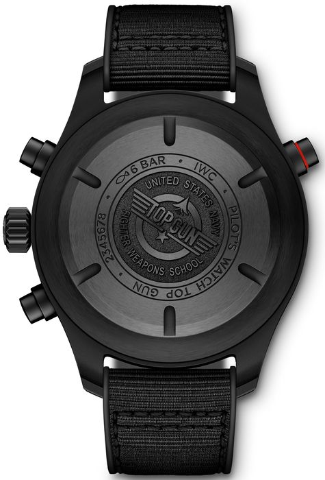 Часы IWC Pilot’s Watch Double Chronograph TOP GUN Ceratanium