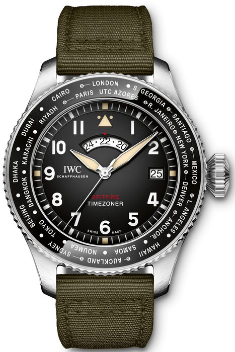 Часы IWC Pilot’s Watch Timezoner Spitfire Edition The Longest Flight