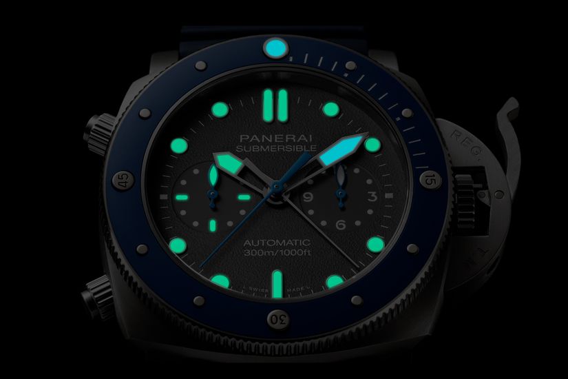 Часы Panerai Submersible Chrono – Guillaume Nery