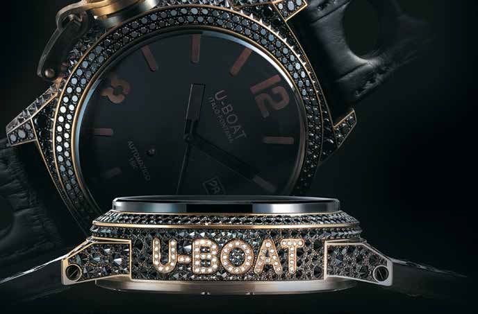 Часы U-BOAT Black Swan 