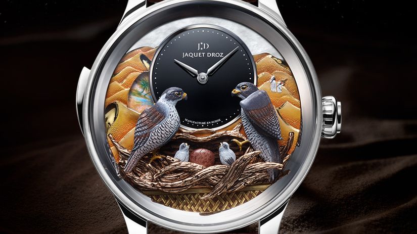 Часы Jaquet Droz Bird Repeater Falcon