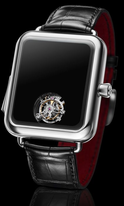Часы H Moser & Cie Swiss Alp Watch Concept Black