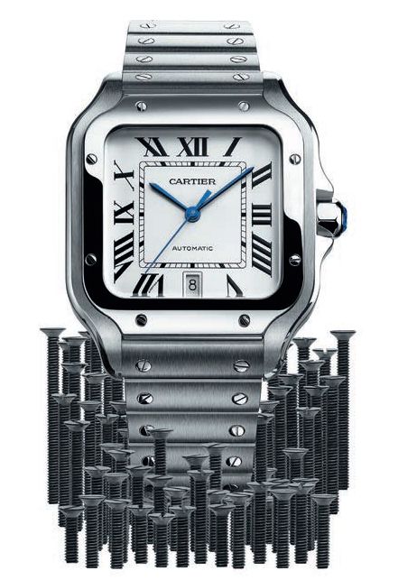 Часы Cartier Santos de Cartier