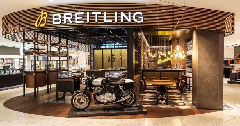 Бар Breitling в Женеве