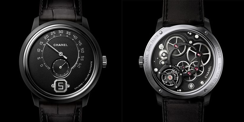 Часы Chanel Monsieur de Chanel Noire Edition