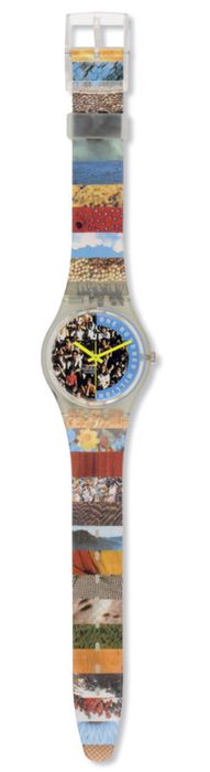 Часы Swatch The People 1992 года в честь выпуска 100 000 000 часов Swatch