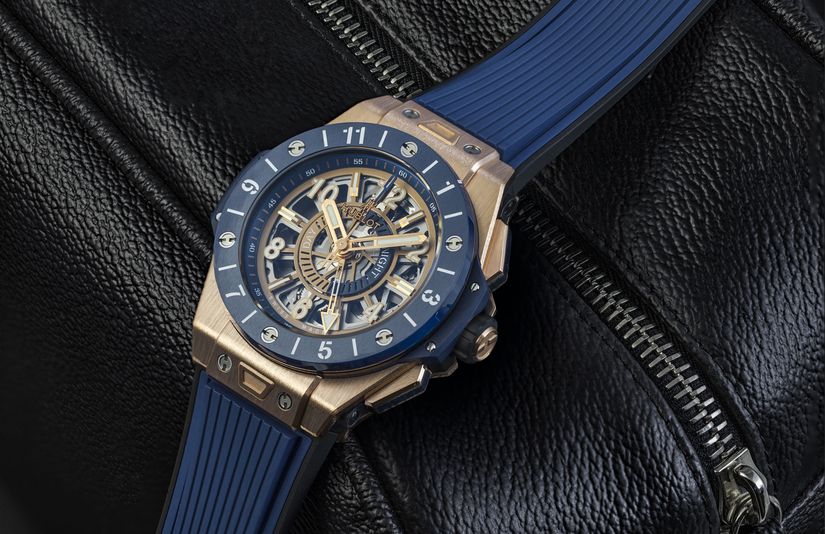 Часы Hublot Big Bang Unico GMT King Gold