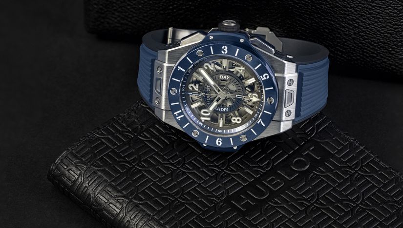 Часы Hublot Big Bang Unico GMT Titanium