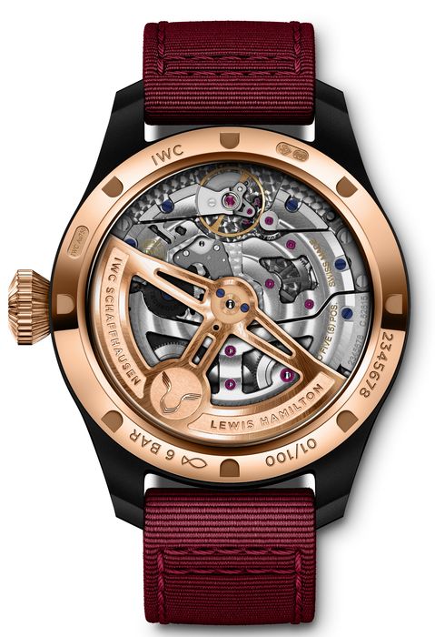 Часы IWC Lewis Hamilton Big Pilot's Watch Perpetual Calendar Edition