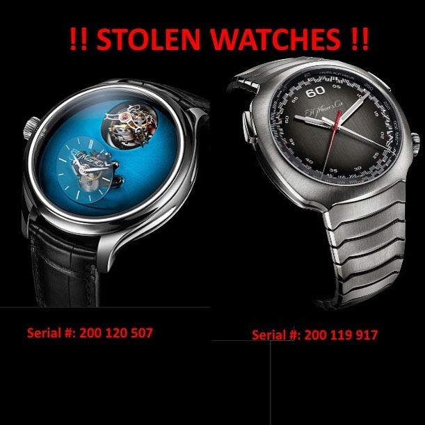 Украденные часы H. Moser