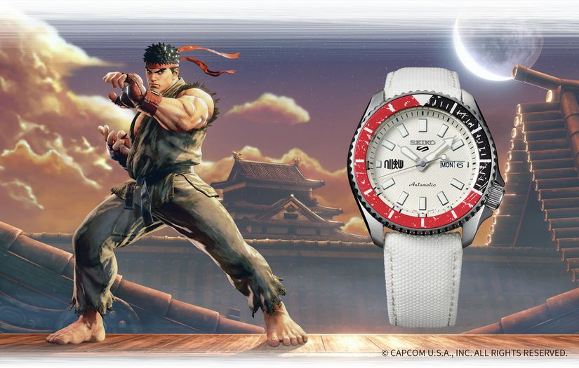 Часы Seiko 5 Sports Street Fighter V 