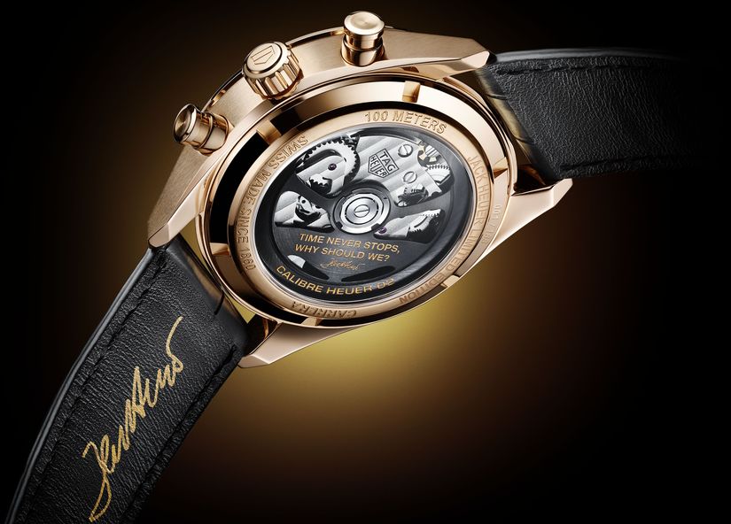 Часы TAG Heuer Carrera Chronograph Jack Heuer Birthday Gold Limited Edition