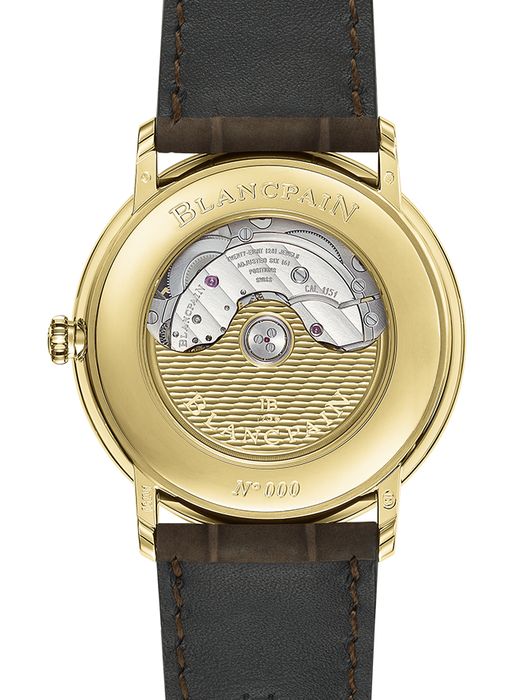 Часы Blancpain Villeret Extaplate задняя крышка