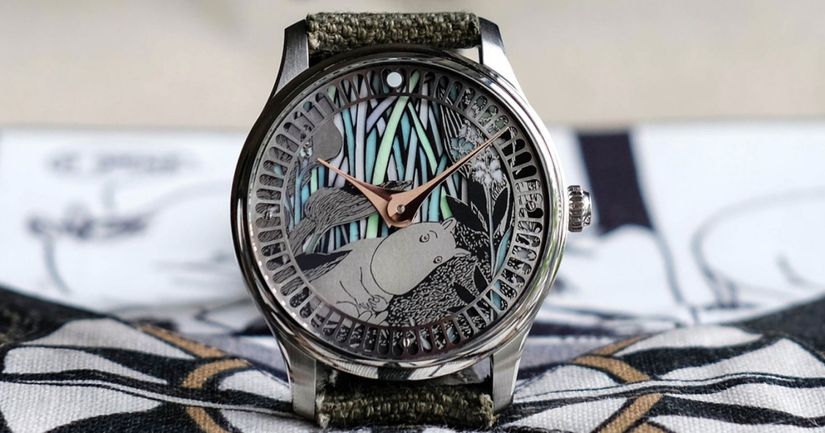 Часы Moomin от Sarpaneva Watches