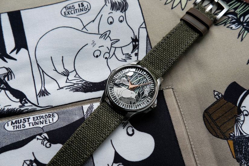 Часы Moomin от Sarpaneva Watches