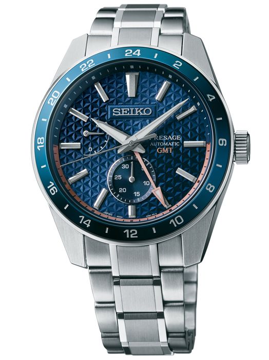 Часы Seiko Presage Sharp Edged GMT