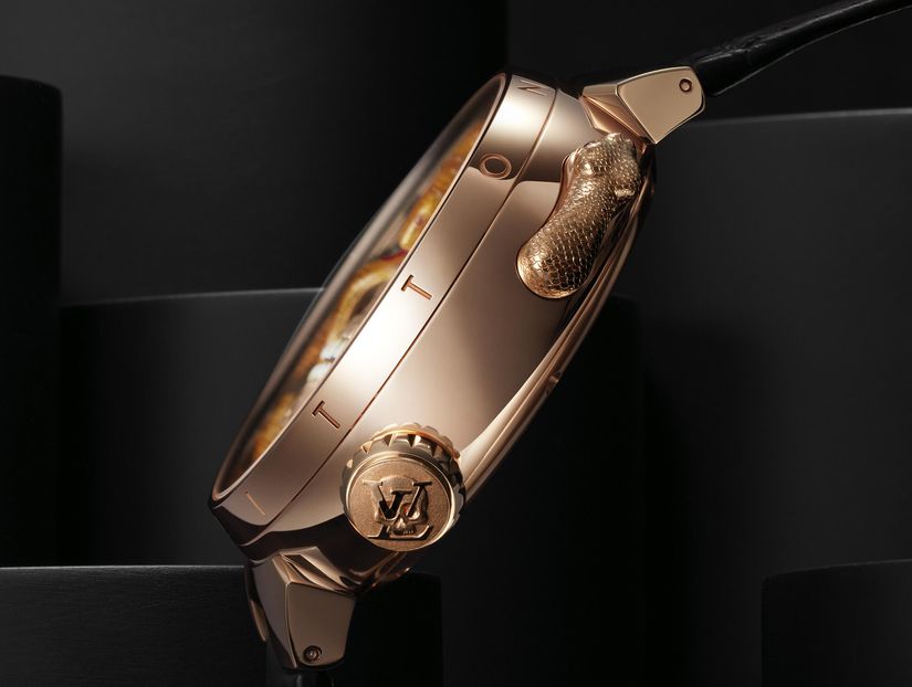 Часы Louis Vuitton Tambour Carpe Diem 