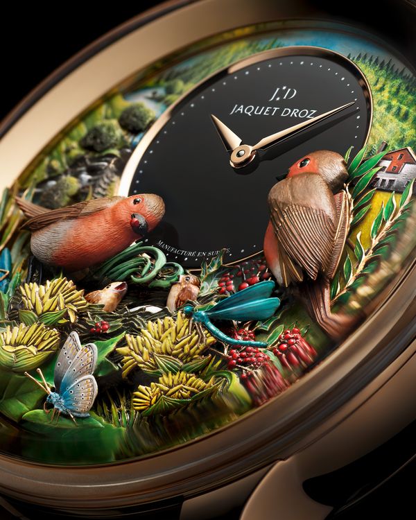 Часы Jaquet Droz Bird Repeater 300th Anniversary Edition