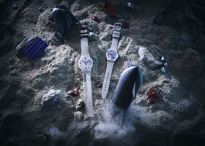 Часы Swatch Space Collection 