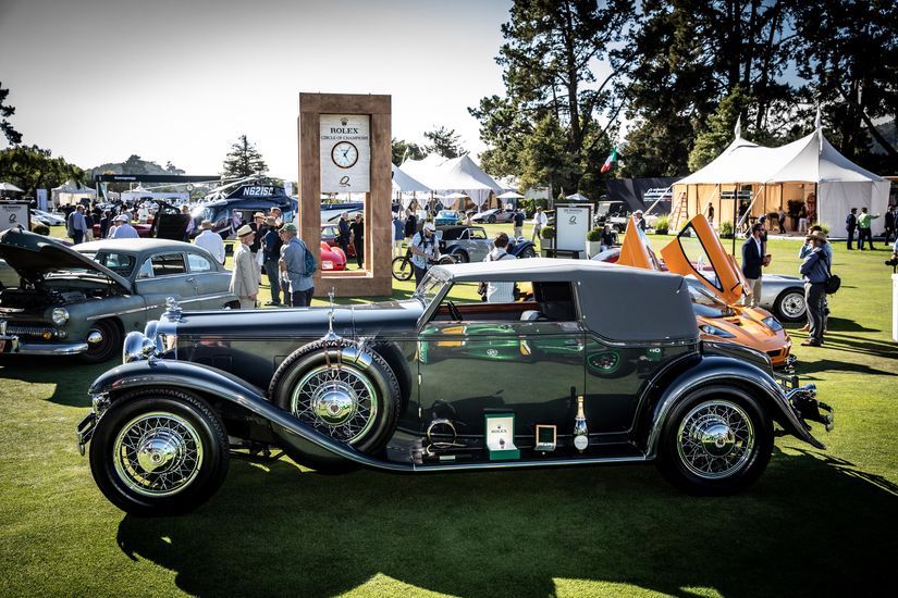 Rolex на Monterey Car Week