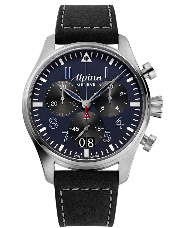 Часы Alpina Startimer Pilot Quartz Chronograph Big Date