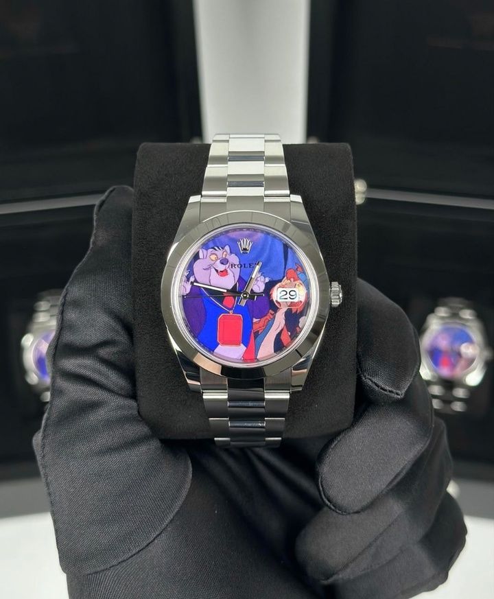 Rolex Datejust 41mm c героями "Чип и Дейл"