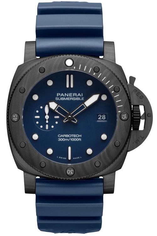 Часы Panerai Submersible QuarantaQuattro Carbotech Blu Abisso (PAM01232)