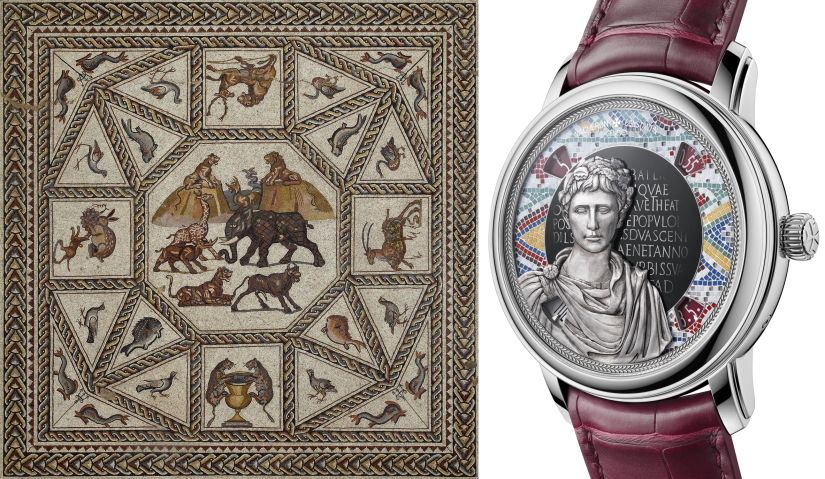 Мозаика из Лода и часы Vacheron Constantin