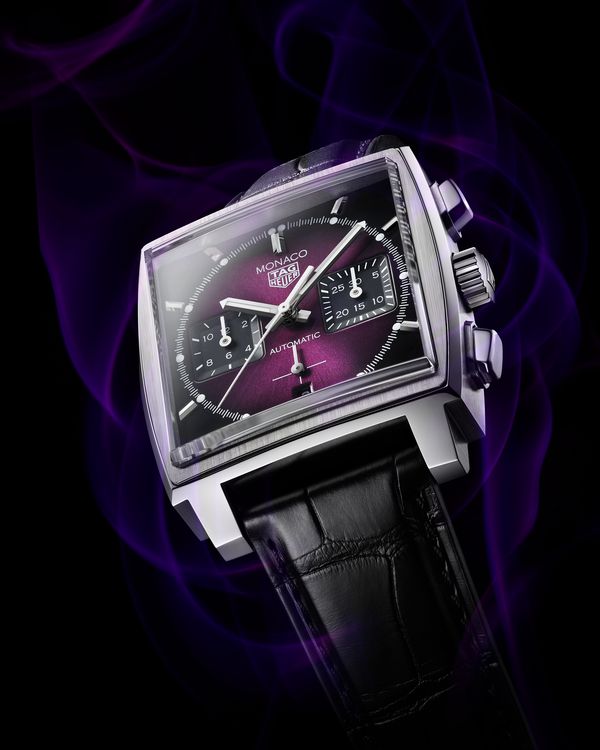 Часы TAG Heuer Monaco Purple Dial Limited Edition