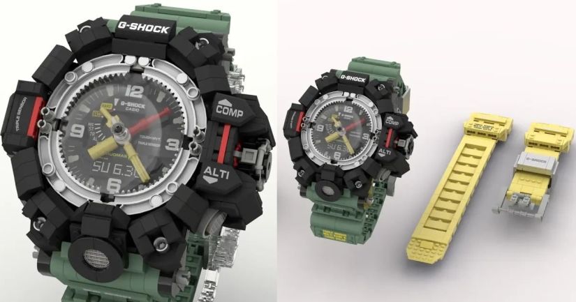Часы G-Shock на Lego Ideas